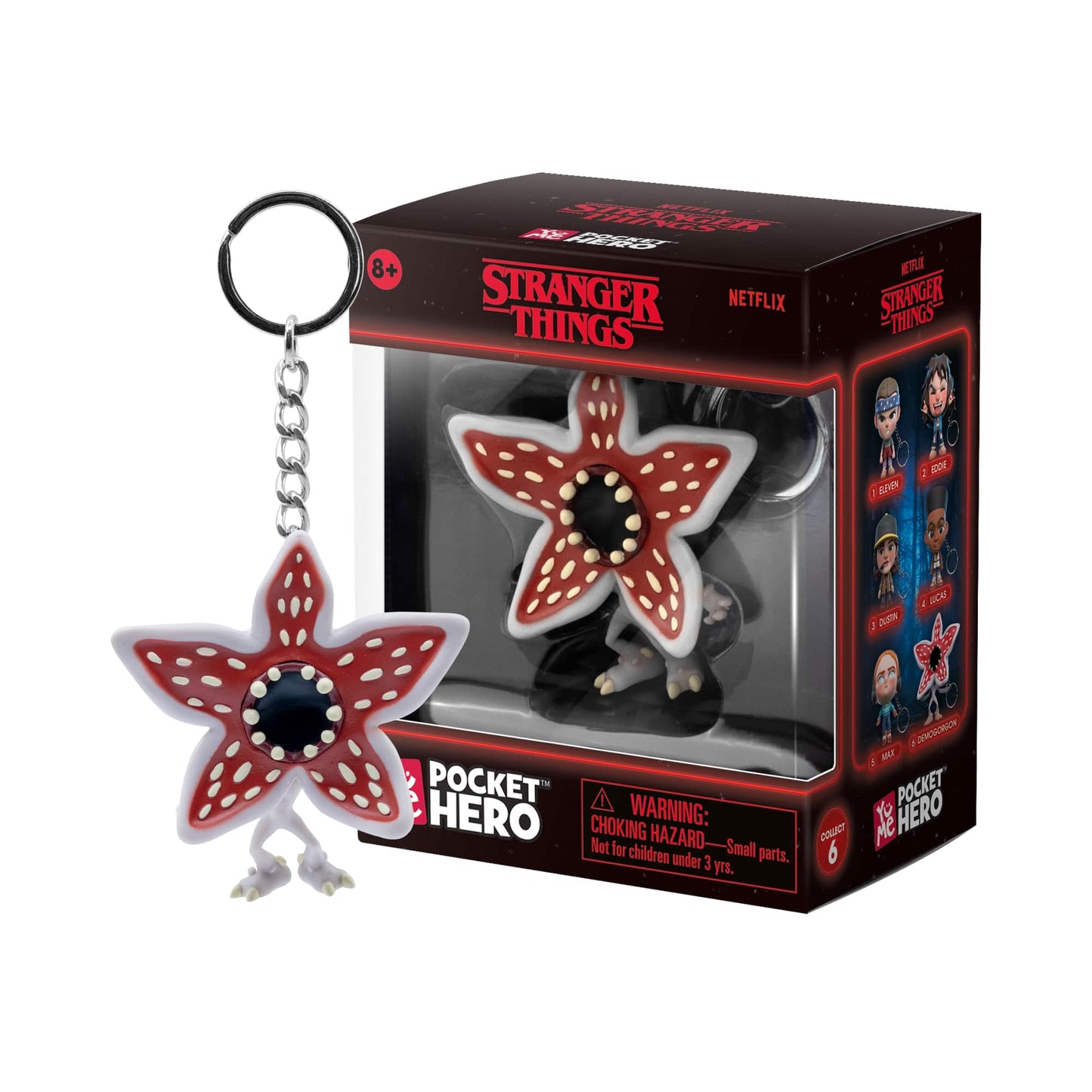 YuMe Stranger Things Pocket Hero Window Box Keychain