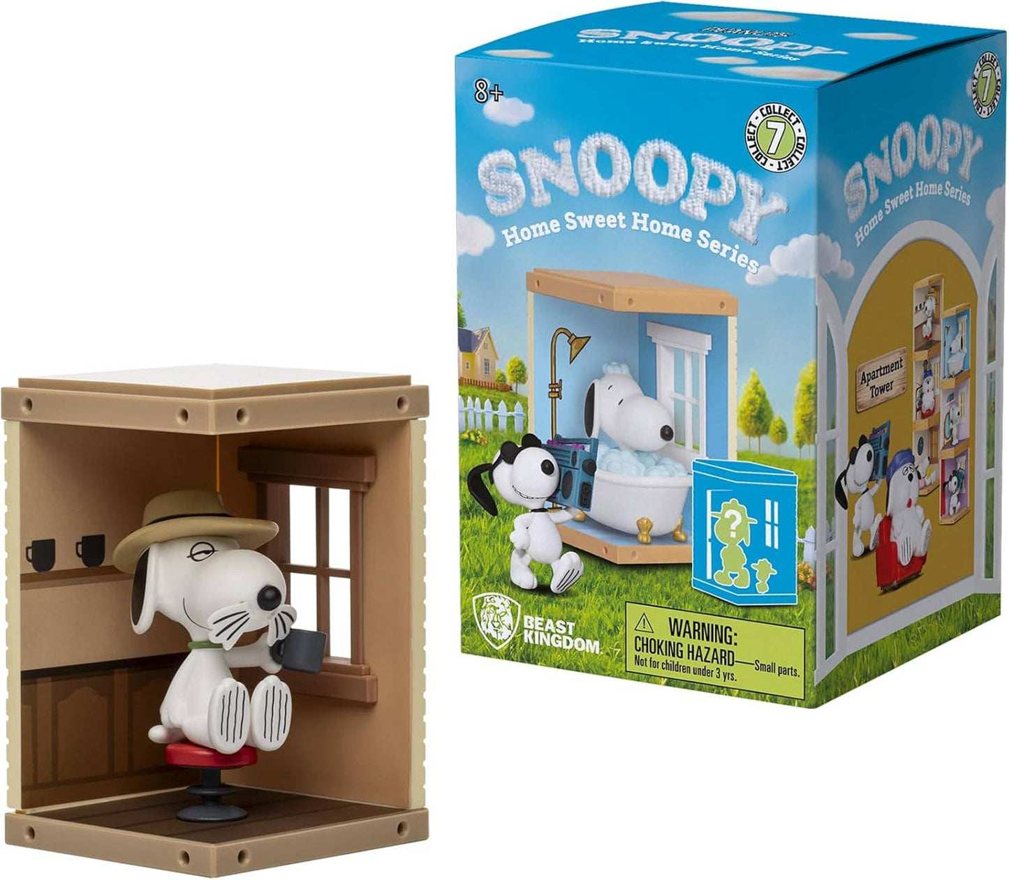 Snoopy YuMe Hero Box Blind Box Home Sweet Home Series