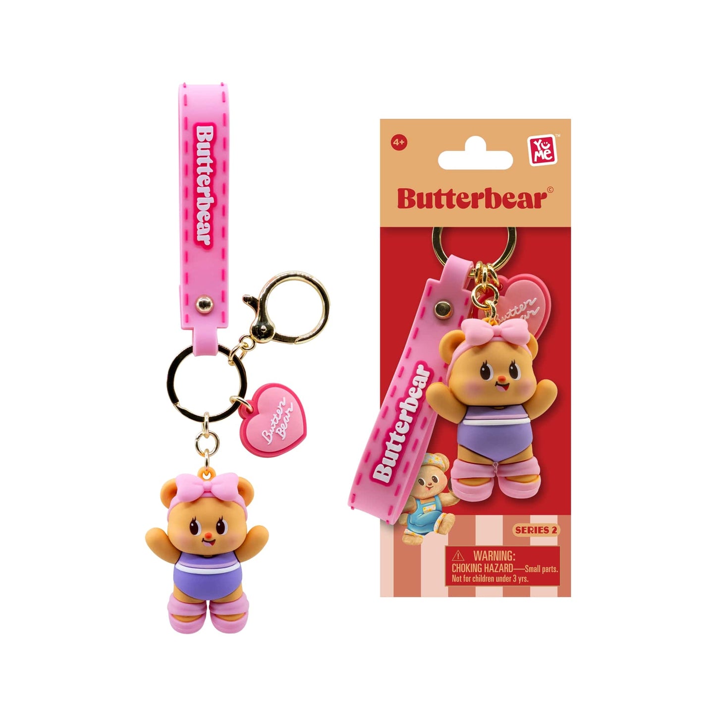 YuMe Butterbear Everyday Series 2 Collectible Keychains