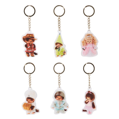 Monchhichi  Acrylic BB Keychains w/Chaser