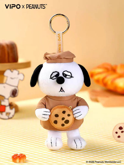 VIPO x Peanuts Snoopy Plush Keychains Bakery Series Blind Box