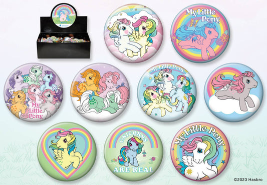 My Little Pony Retro Button Asst-1pc