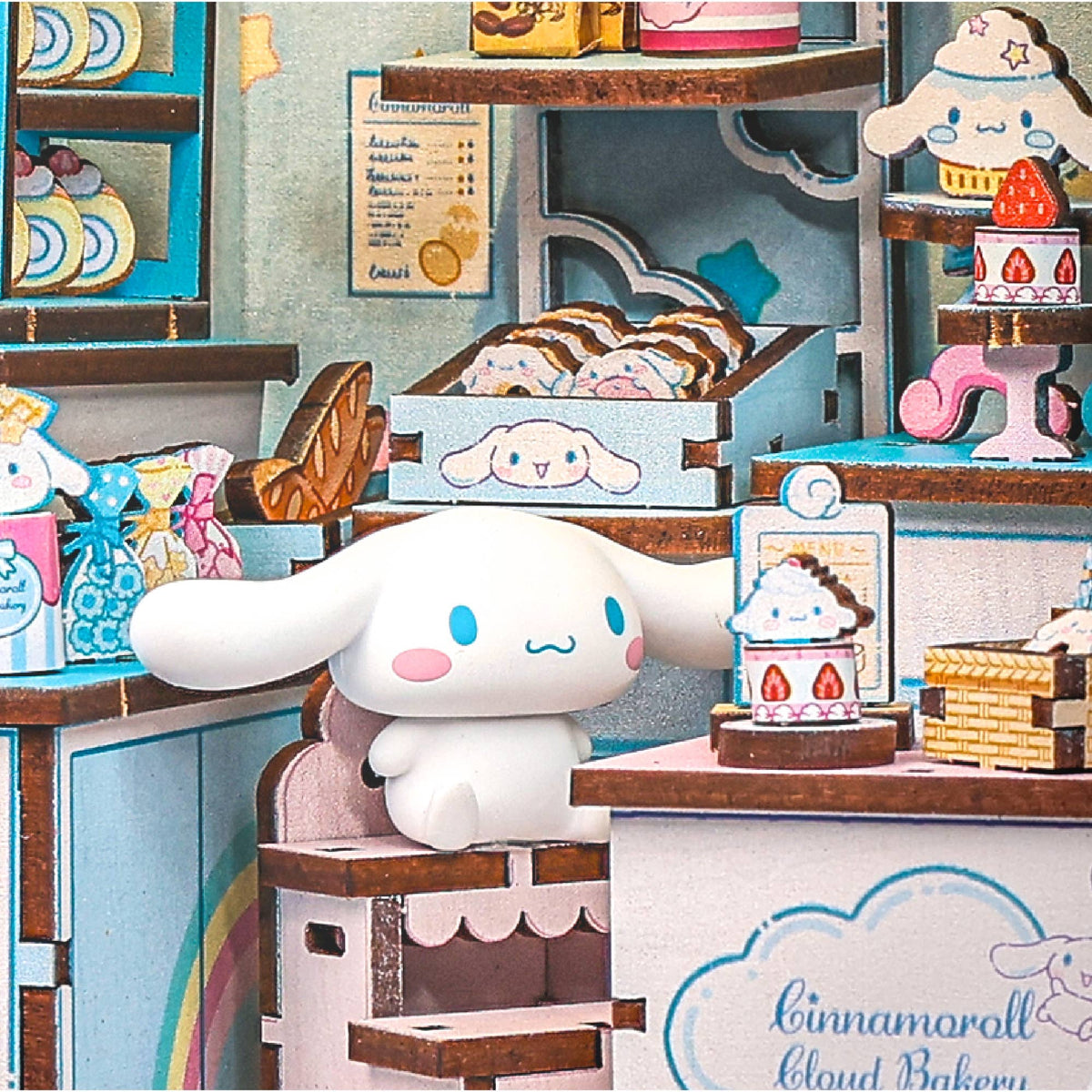 DIY Book Nook Kit: Cinnamoroll Cloud Bakery