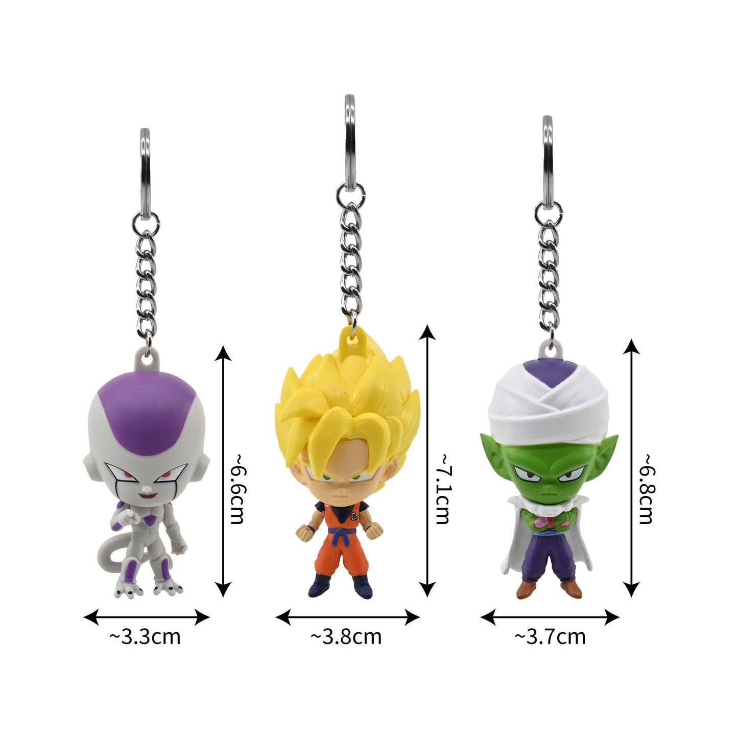 YuMe Dragon Ball Z Pocket Hero Window Box Keychains