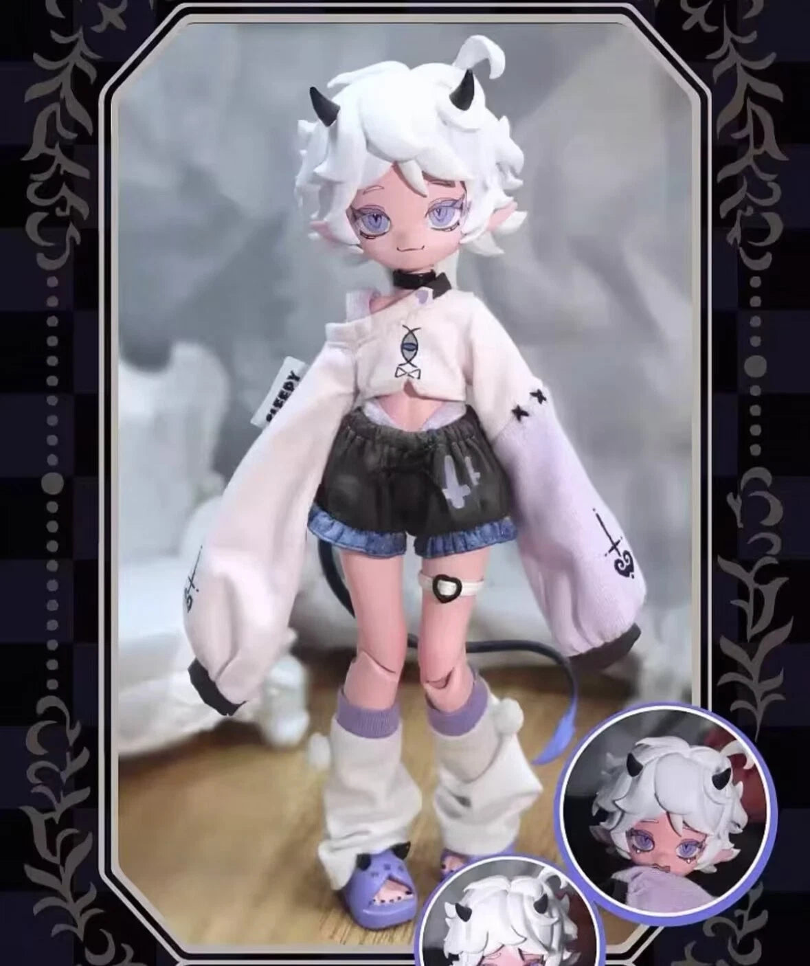 Devil Horn 1/8 Scale BJD  Articulated Doll Series Blind Box
