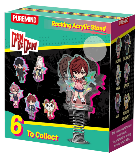 DAN DA DAN Acrylic Stand - Steamwave Dot Spring Rocking Stand