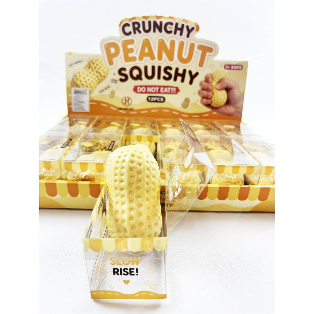 Crunchy Peanut Squishy Toy: PEANUT / ONE(12)