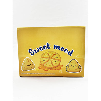 Colorful Cheese Wedge Coconut Oil Squishy Toy: MIX COLOR
