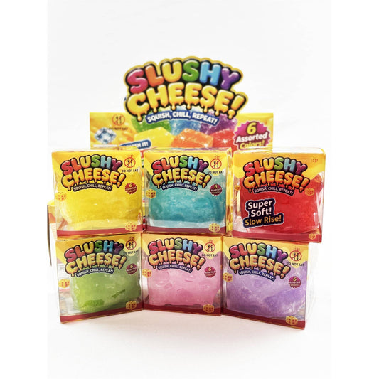 Slushy Cheese Slow Rising Squishy: MIX COLOR