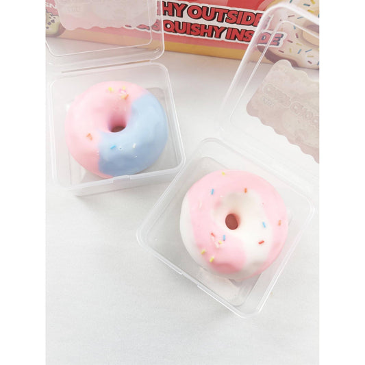 Scented Wax Crunchy Donut Squishy Toy: MIX COLOR