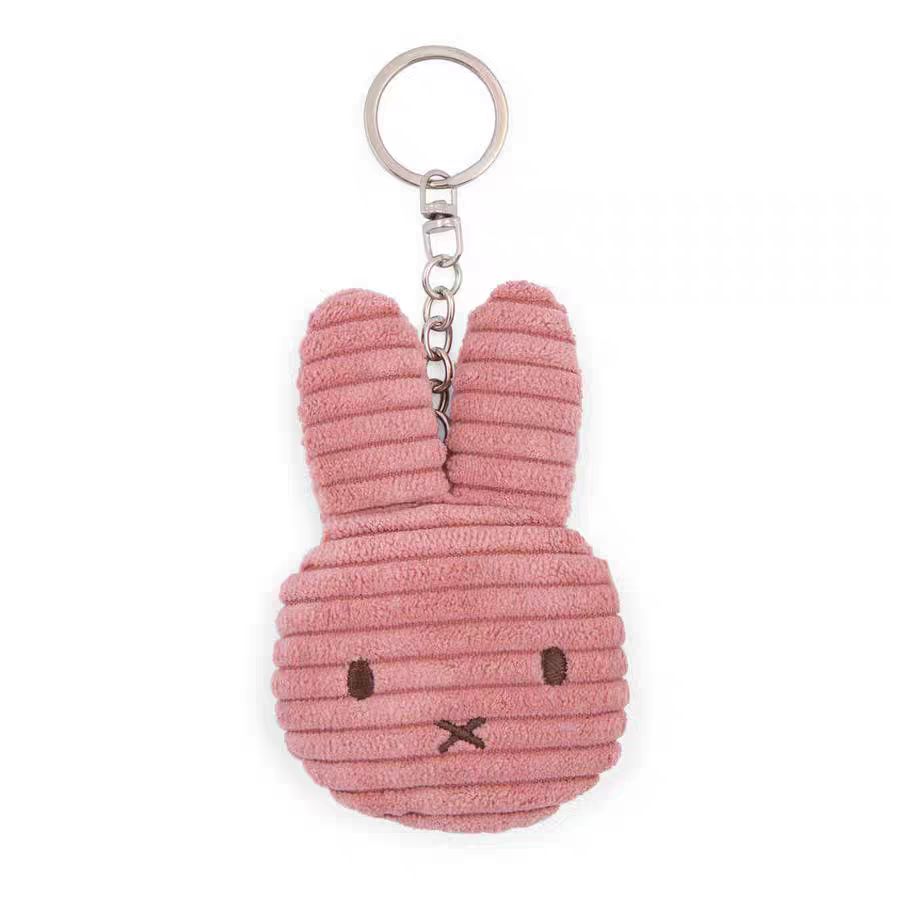 Bon Ton Toys Keychain MIFFY Flat ECO Corduroy Dusty Rose 4