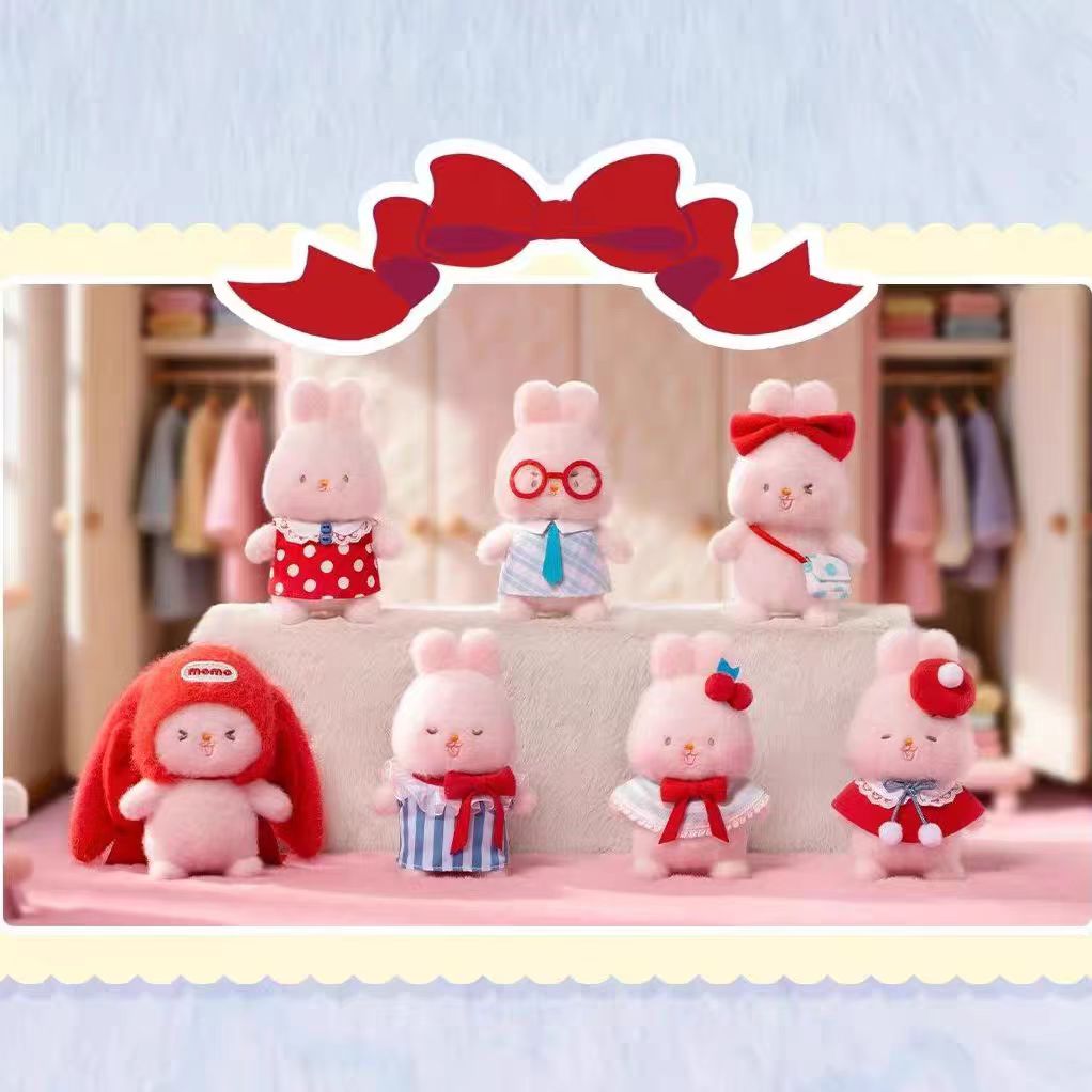 MOMO Bunny Vibrant Plush Blind Box