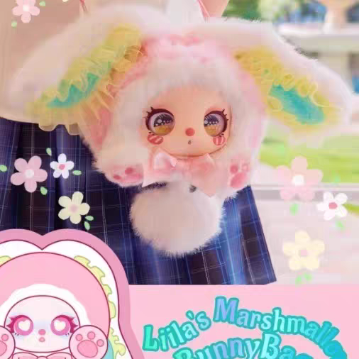 Liila's Marshmallow Bunny Bag Plush