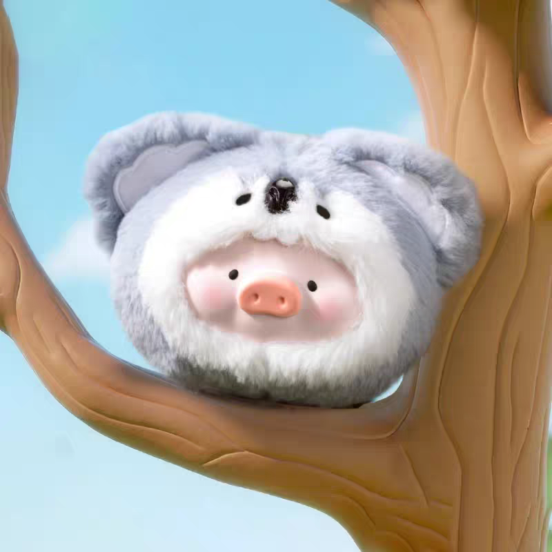Lulu Animal Party Plush & Silicone Earphone Case