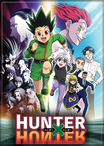 Hunter X Hunter Group Gon Run Magnet