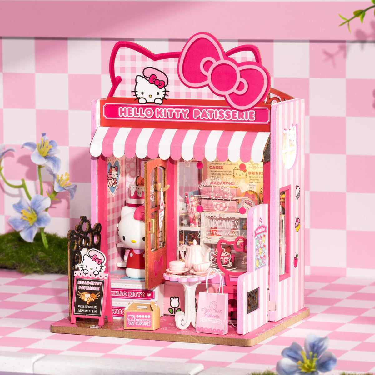 DIY Miniature House Kit: Hello Kitty® Patisserie