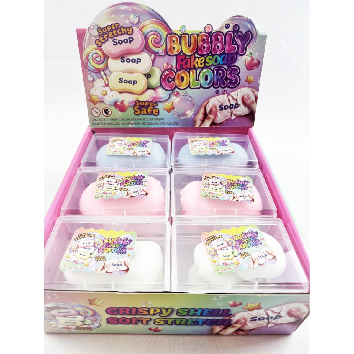 Scented Wax Crunchy Soap Squishy Toy: MIX COLOR