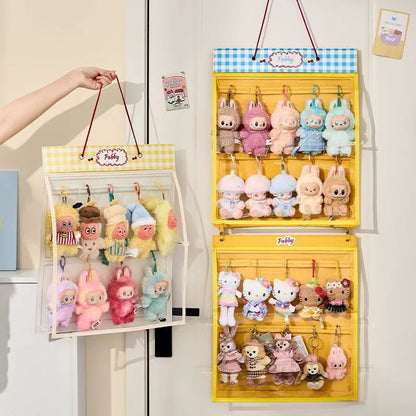 Felt Display Rack White Single Layer