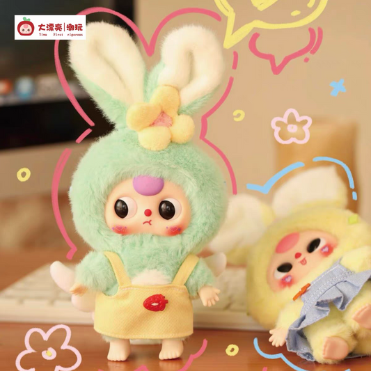 Baby Three Macaron Miniature Bunny Series