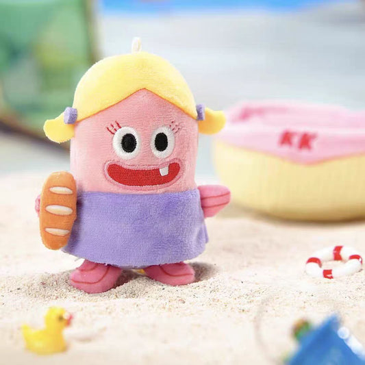 SpongeBob SquarePants – Childhood Time Machine Movable Plush Car Keychain Blind Box