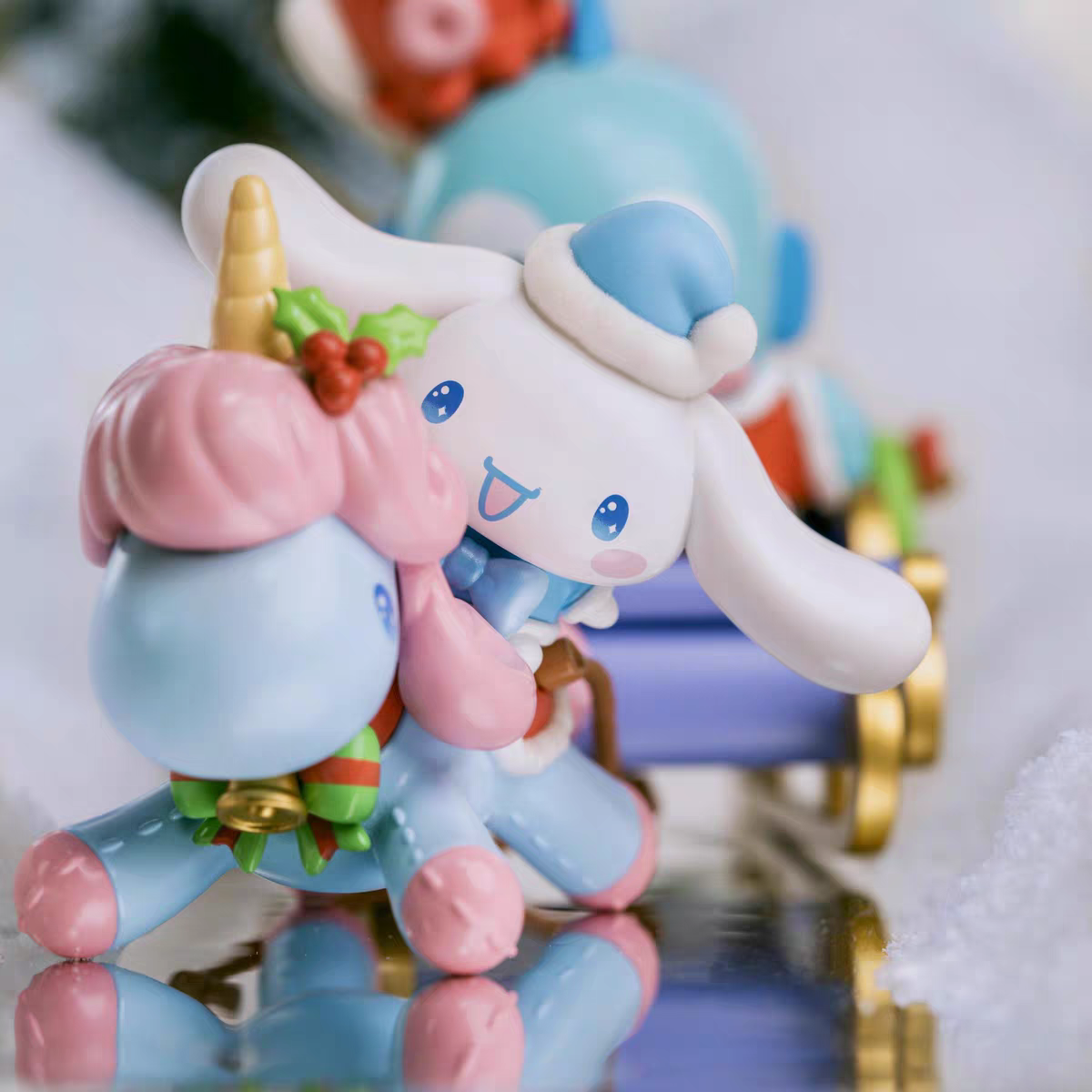 TT Sanrio Christmas Winter Sledding Team Blind Box