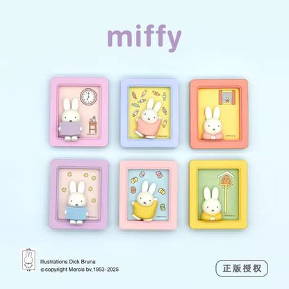 Miffy Photo Frame & Fridge Magnet Stand Series Blind Box