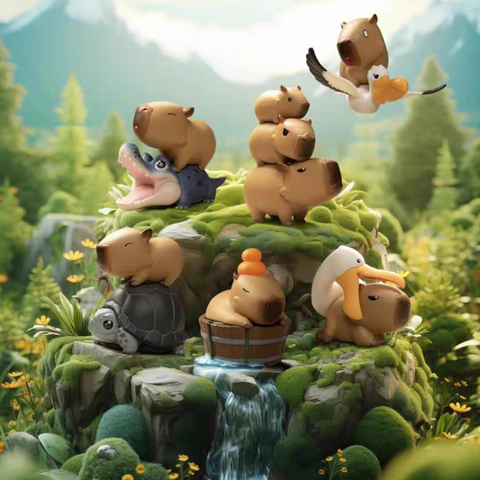 Animal Heavenly Body Capybara Series Blind Box