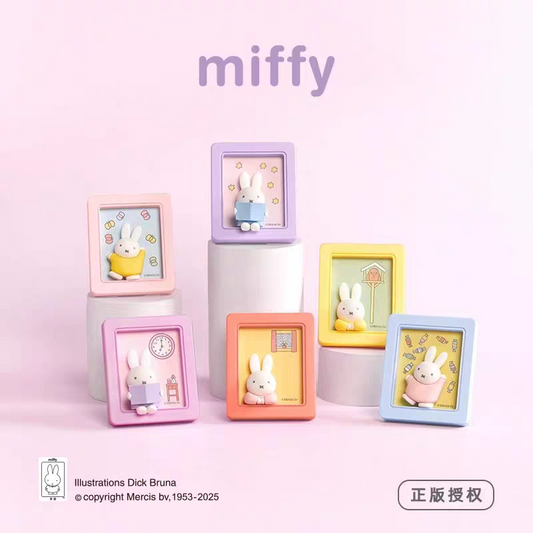 Miffy Photo Frame & Fridge Magnet Stand Series Blind Box