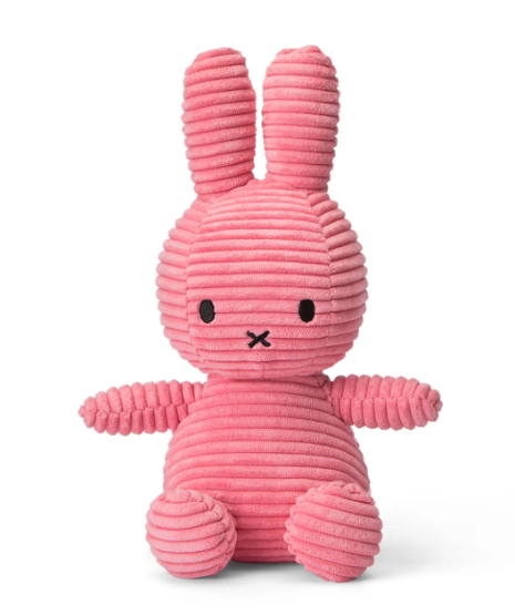 Bon Ton Toys Plush MIFFY ECO Corduroy Bubblegum Pink 9