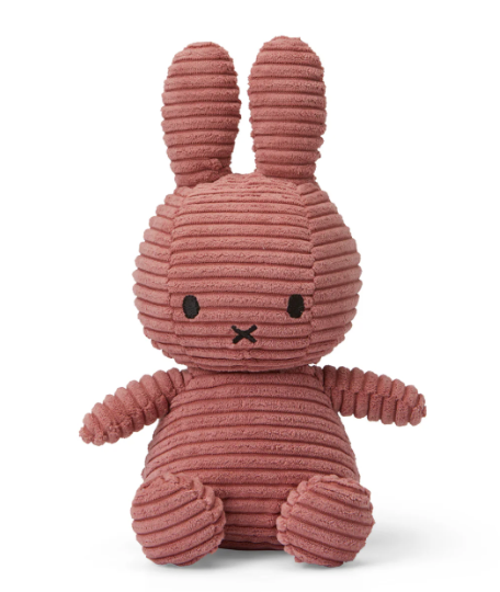 Bon Ton Toys Plush MIFFY ECO Corduroy Dusty Rose 9