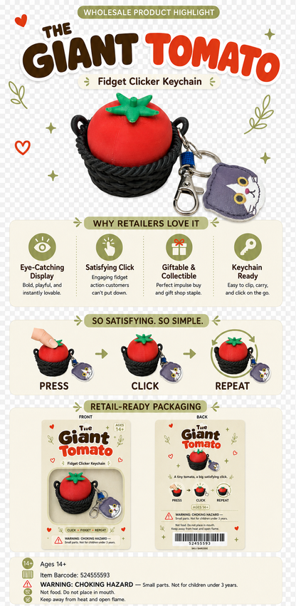 The Giant Clicker Keychain