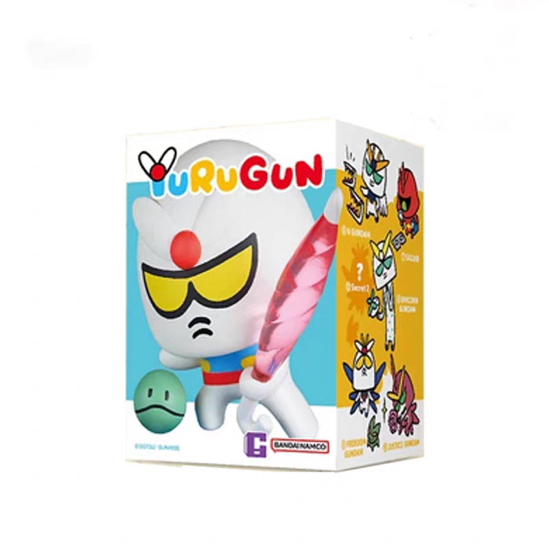 Bandai YURUGUN Gundam Emoji Keychain