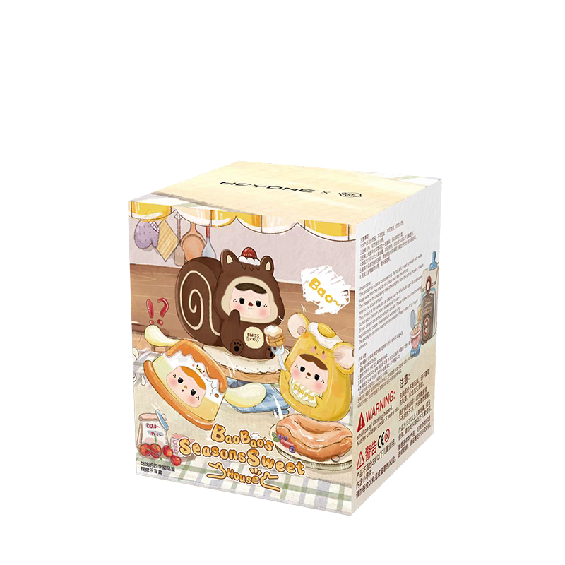 Heyone Baobao's Seasons Sweet House Stress-Relief Squishy Blind Box