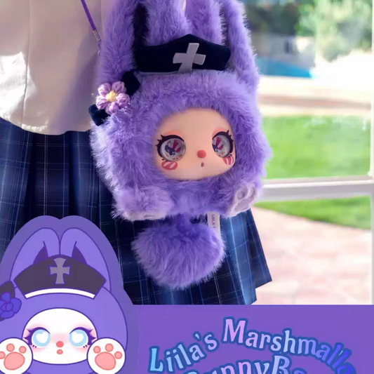 Liila's Marshmallow Bunny Bag Plush
