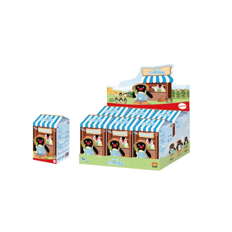 Pingu Happy Farm Series Plush Charm Blind Box