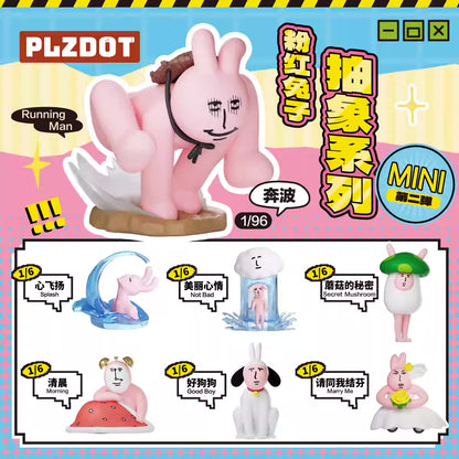 PLZDOT My Friend Rabbit- Abstract Rabbit Mini Series 2 Blind Box