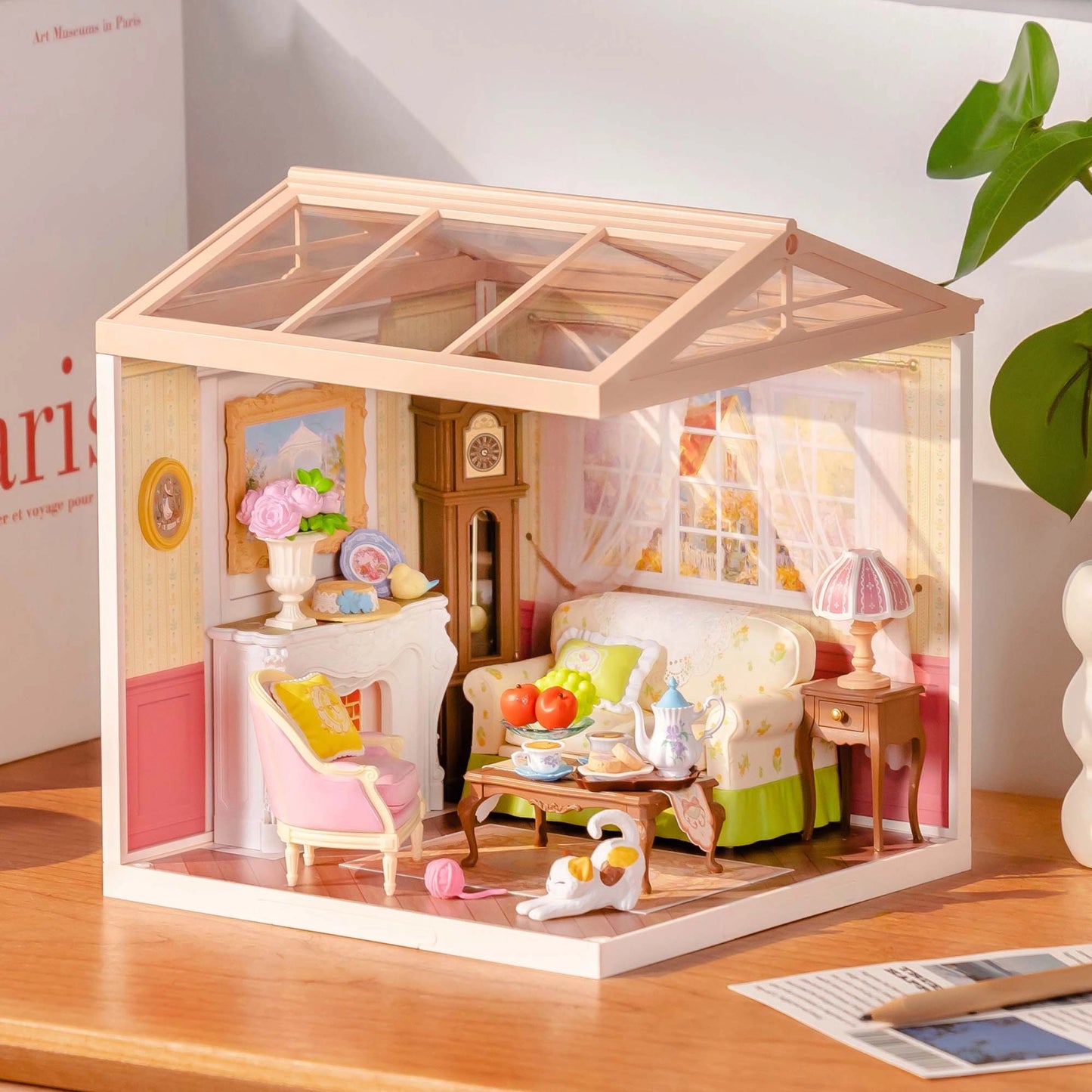 Rolife Holiday Tea Time Super Creator Miniature House