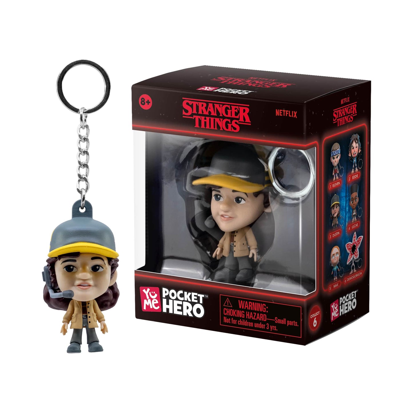 YuMe Stranger Things Pocket Hero Window Box Keychain