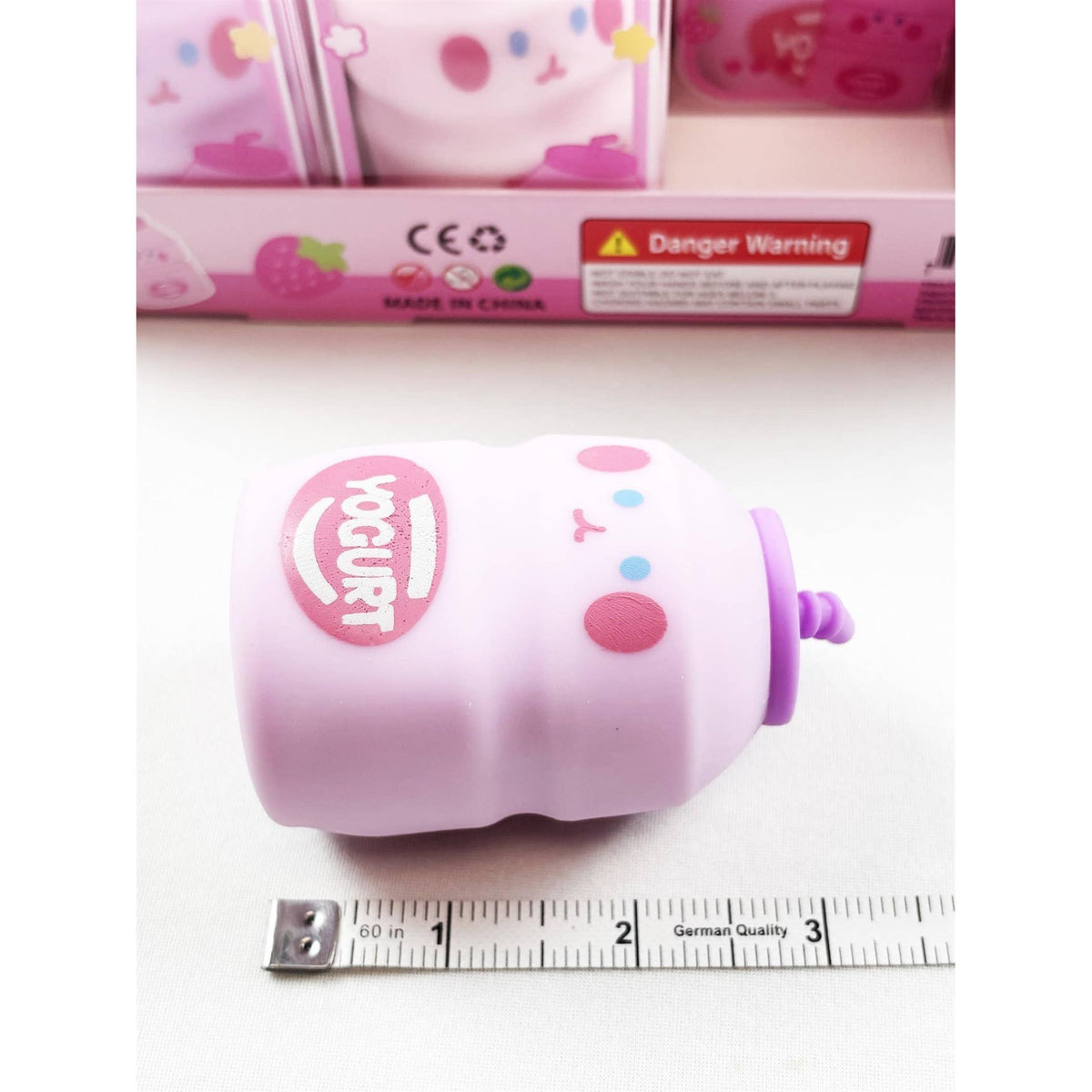 Crunchy Yogurt Bottle Squishy: MIX COLOR