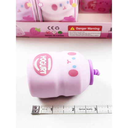 Crunchy Yogurt Bottle Squishy: MIX COLOR