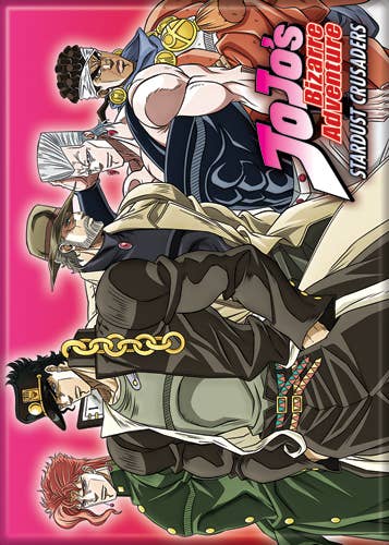Jojo Noraki Jotaro Joseph etc Magnet