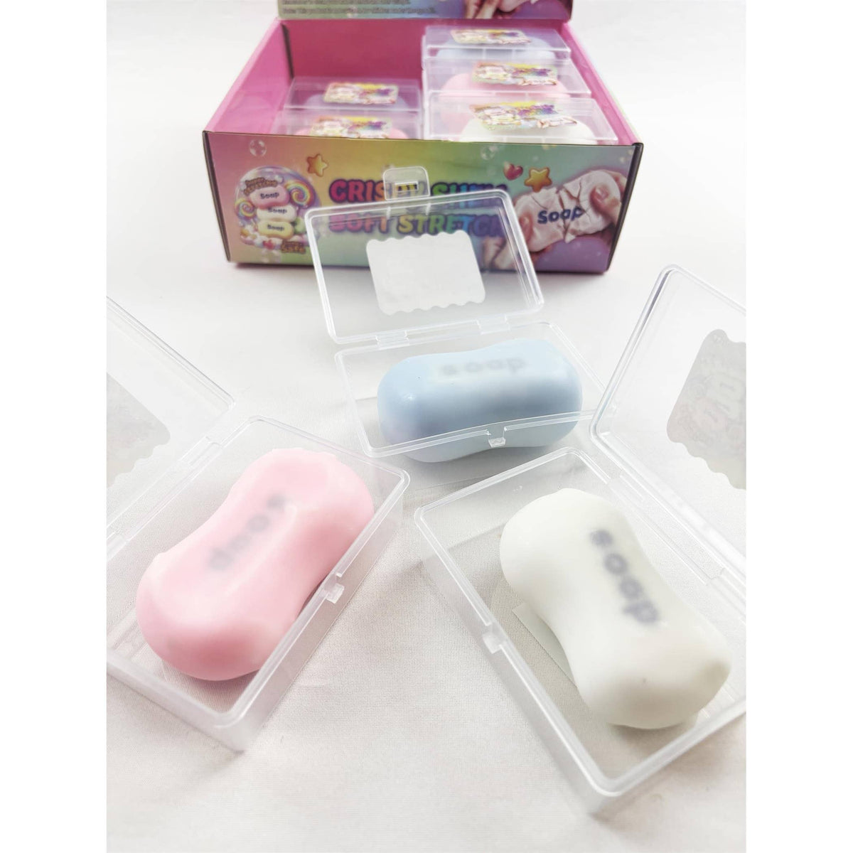 Scented Wax Crunchy Soap Squishy Toy: MIX COLOR