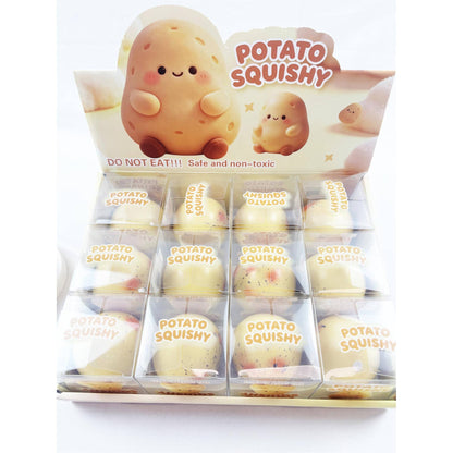 Crunch ASMR Potato Squishy with Crackly Sound: POTATO