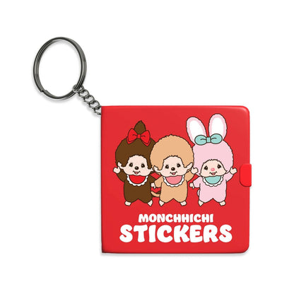 Friends Forever Monchhichi Mini Stickerbook Keychain
