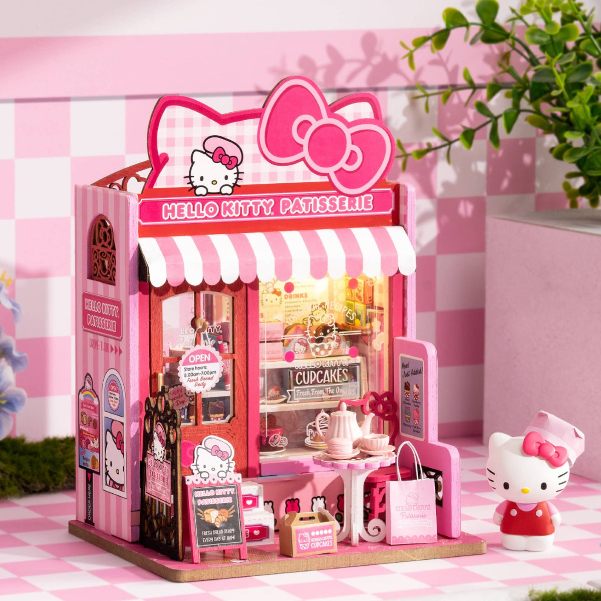 DIY Miniature House Kit: Hello Kitty® Patisserie