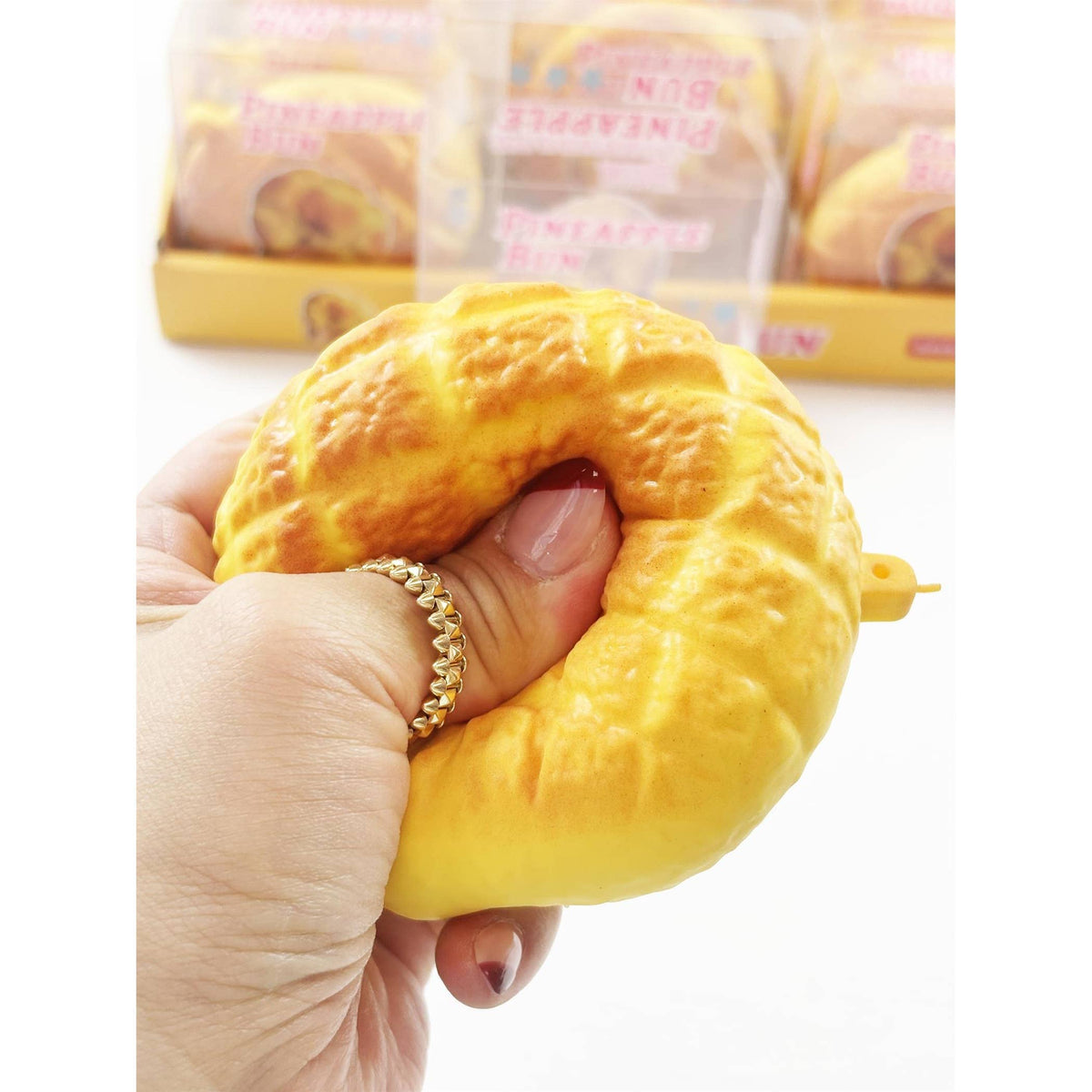 Pineapple Bun Crunchy Squeeze Toy: ONE