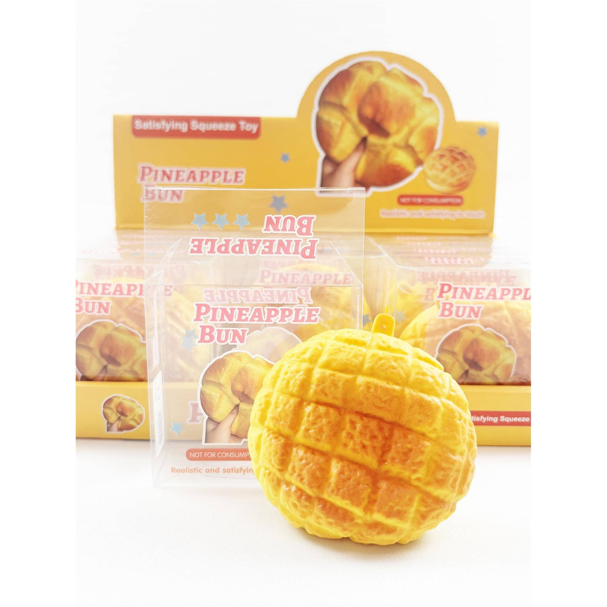 Pineapple Bun Crunchy Squeeze Toy: ONE