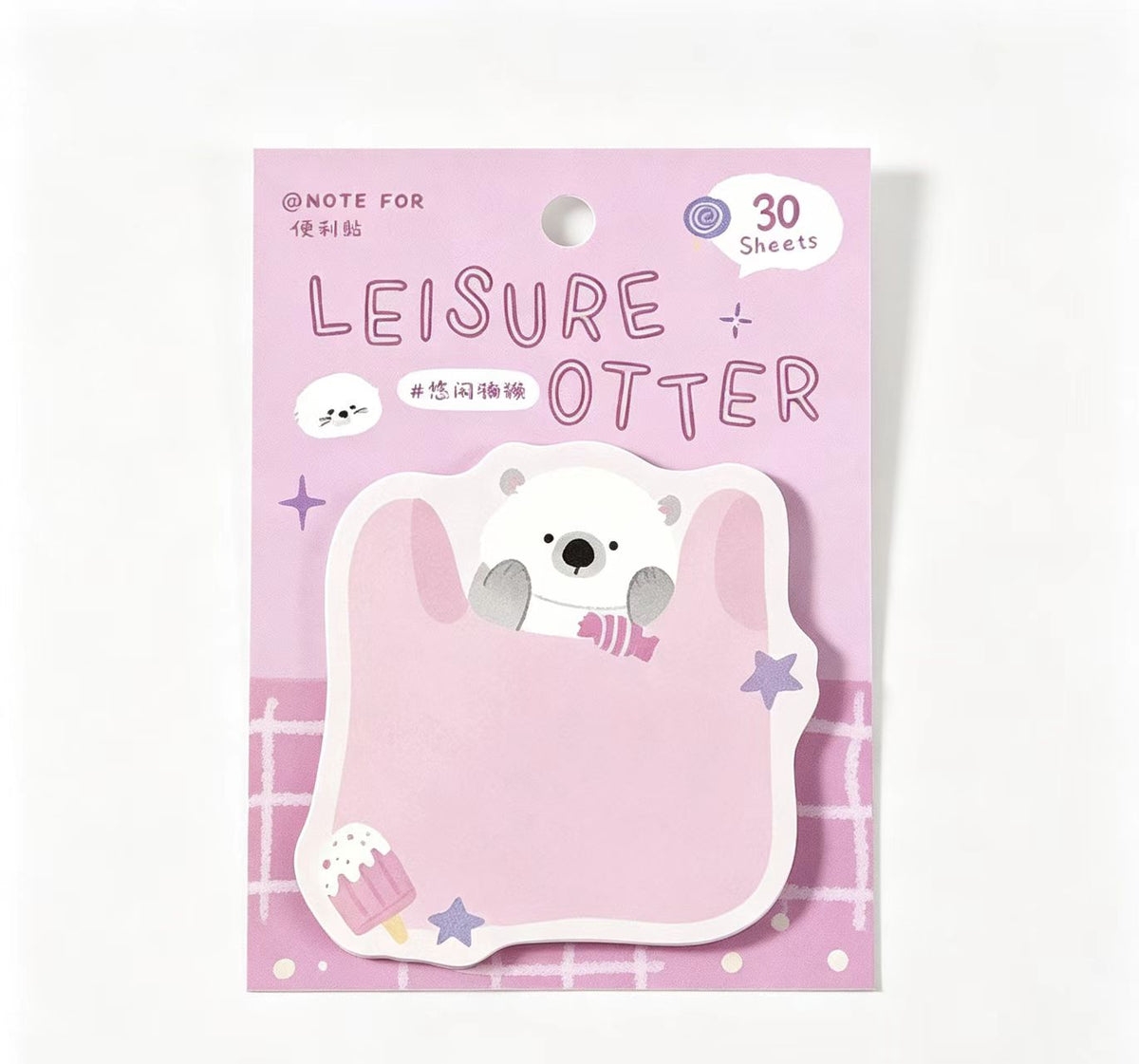 NOTE FOR Sticky Notes – Soft & Cute Collection