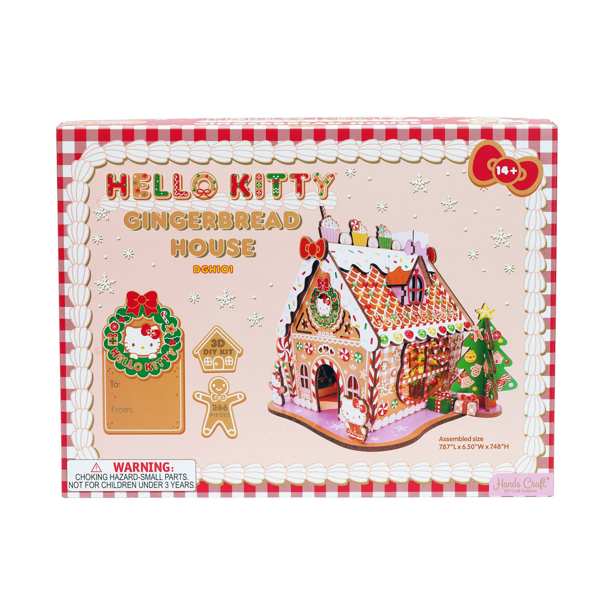 Hello Kitty® Gingerbread House - DIY Miniature House Kit