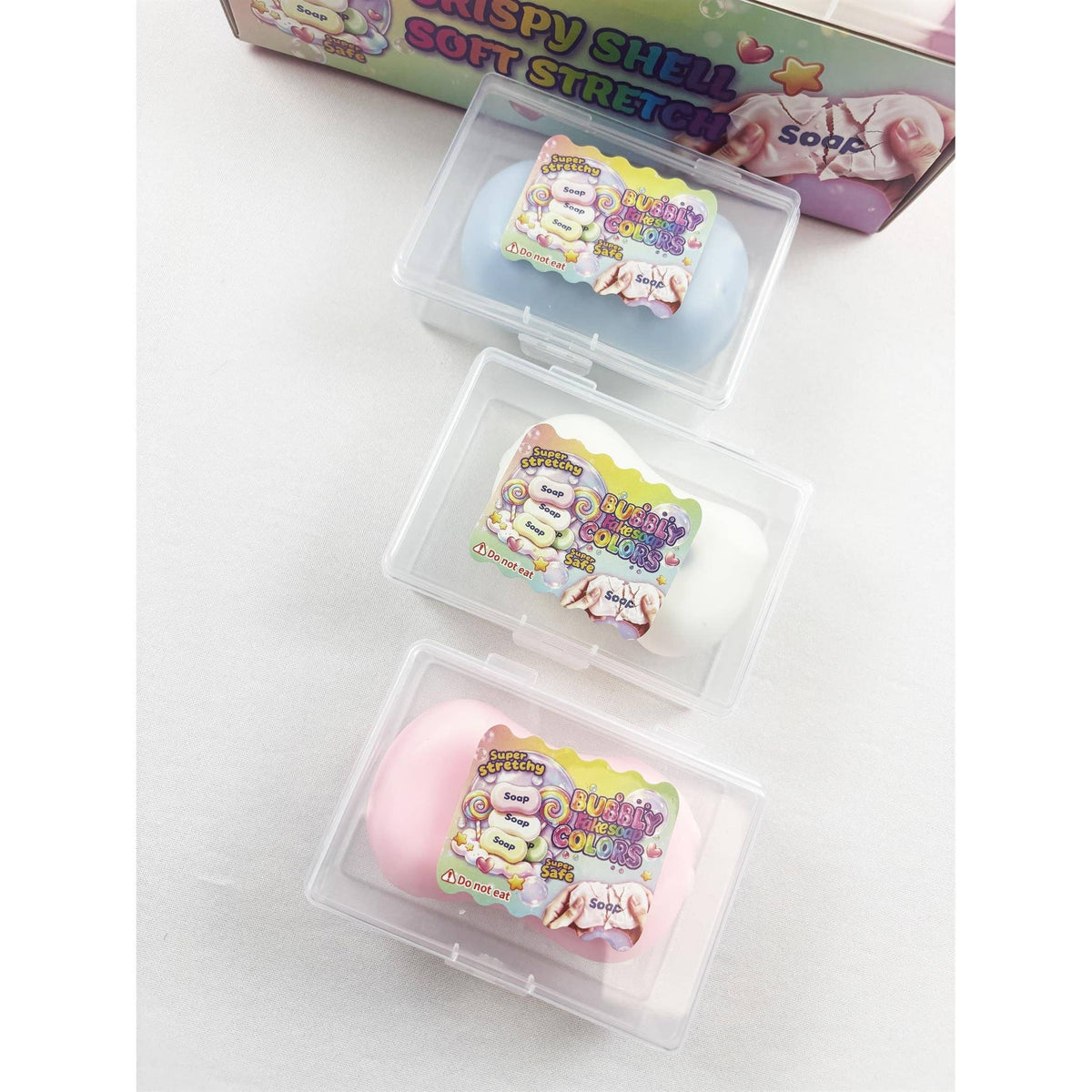 Scented Wax Crunchy Soap Squishy Toy: MIX COLOR